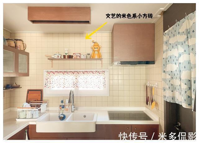 三口之家|120㎡复古风,胡桃木+白的配色干净又养眼,三口之家的简单生活!