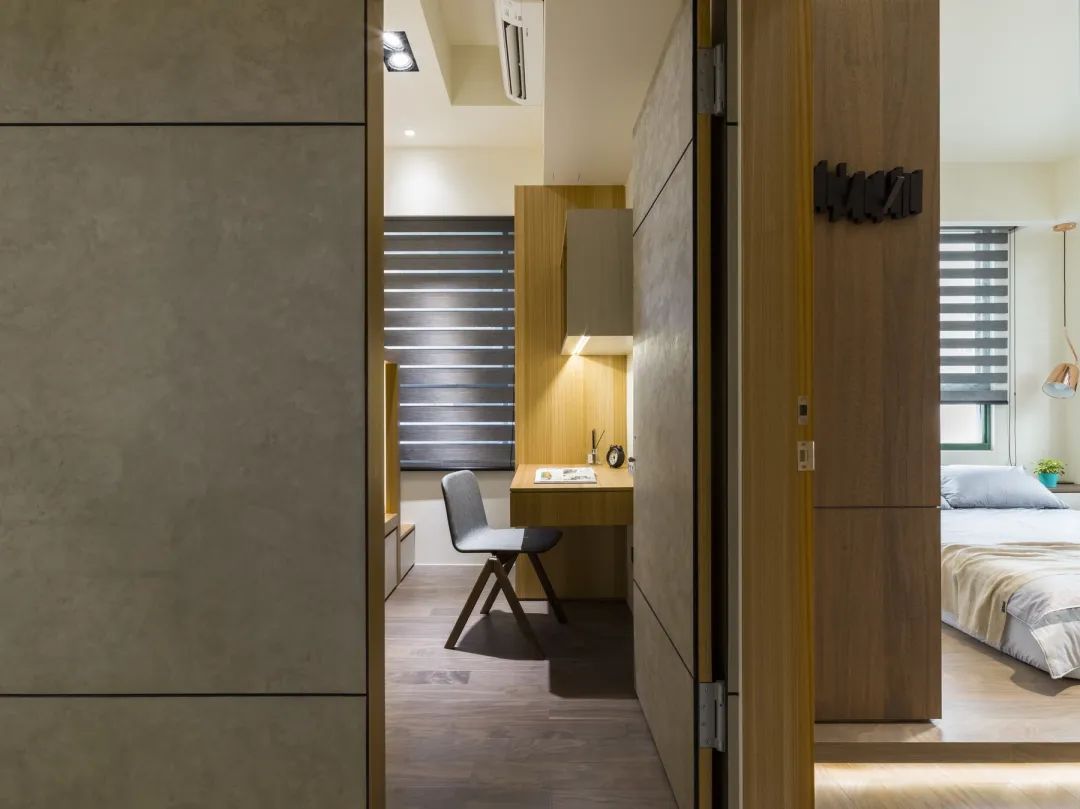 小户型|60㎡现代小二房,小户型想住得舒适,每一处都要合理设计