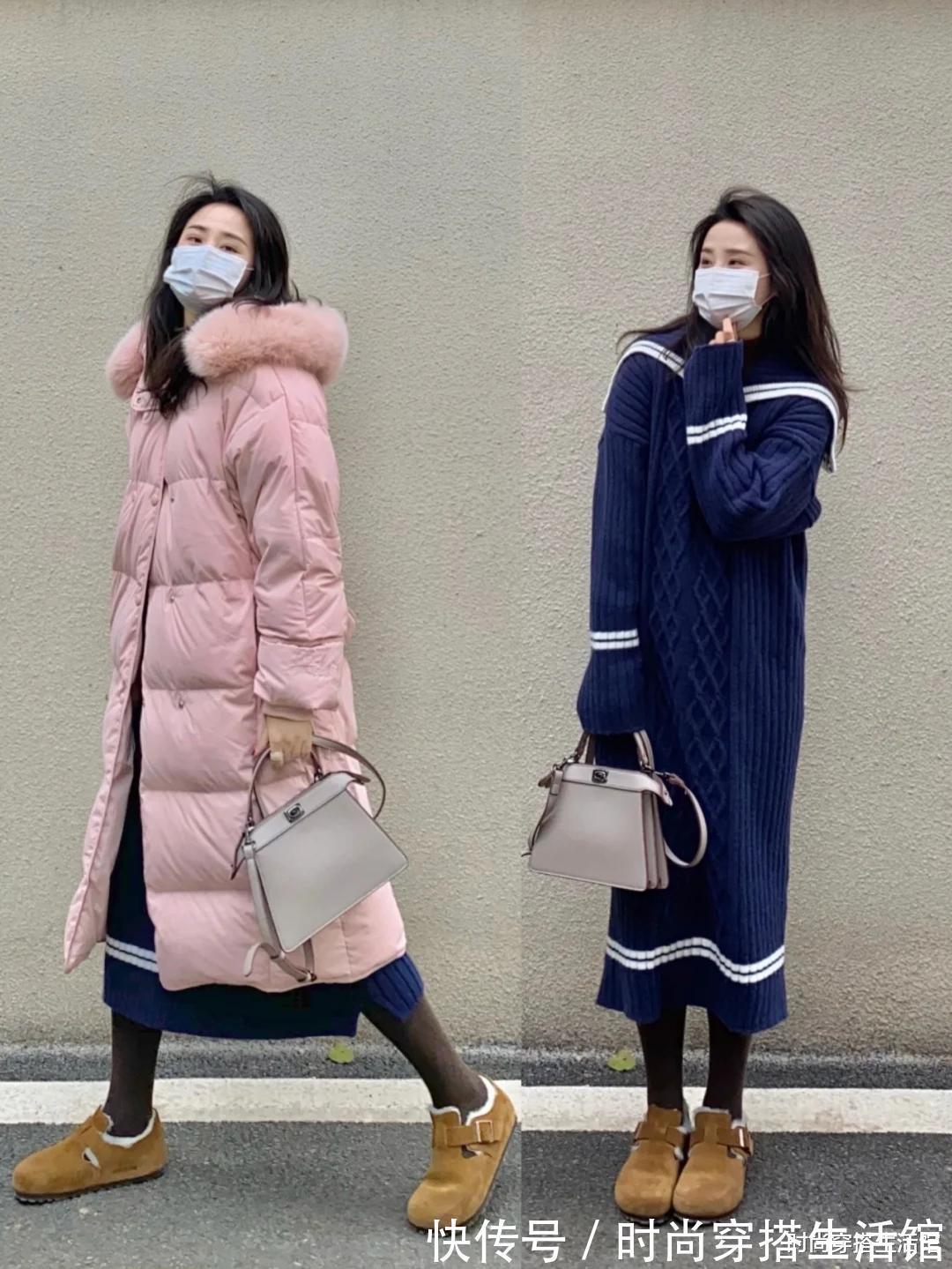 tips|冬季羽绒服就这么穿了!不露脖子也不露腿,保暖又气质,太实用了