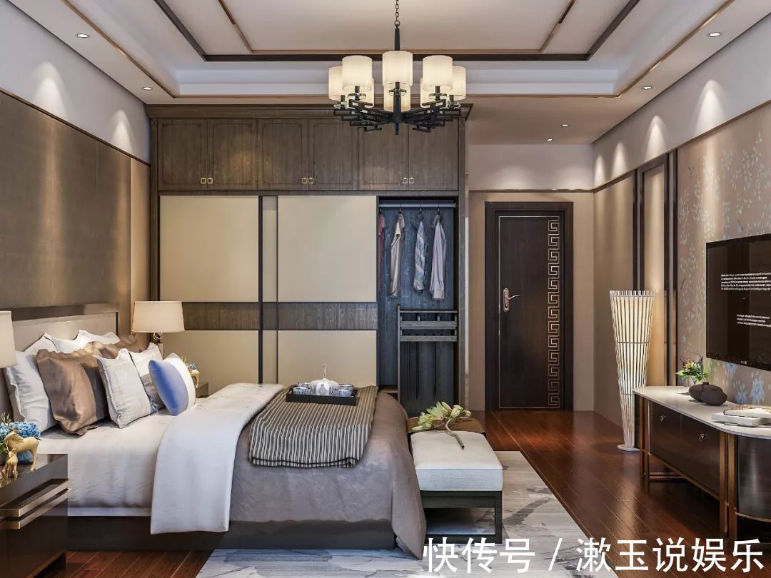 装修|复式楼新房装修长辈硬是要装新中式,看到效果后我不再反对!