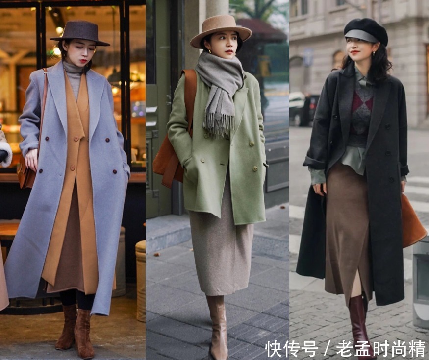 通勤|拒绝单调与沉闷! 冬日简约通勤风穿搭: 让我们多一些气质美!