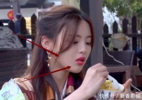 杨超越与薛之谦比赛吃饭，张嘴时下巴突然“错位”？导演看傻都忘救场