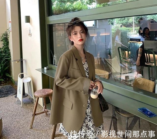 西装外套 初秋外套穿搭公式!照着穿,超时髦!