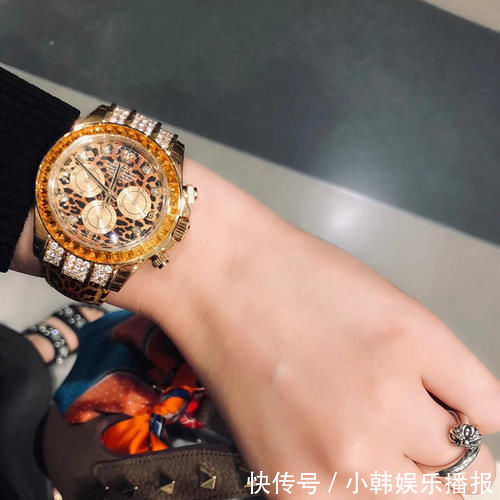 钻石|腕表先生讲表:豹纹与劳力士的碰撞——改装限量版豹纹迪通拿116598