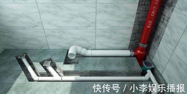 排水|卫生间装修,头次见把地面划开几道布水管,师傅说排水快又好看