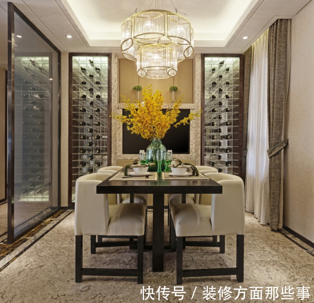 四居室|142平现代风四居室客厅尽显奢华大气,空间感十足