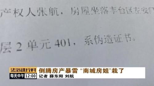 北京市人民检察院第二分院|倒卖二手房遇资金链断裂,涉及案款1.1亿!“南城房姐”法庭受审