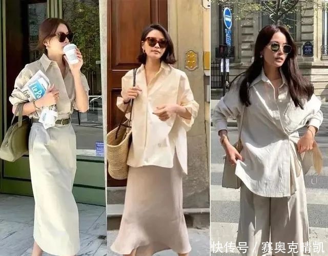 t恤|戒不掉的简约“轻熟风”，4个穿搭要点、多种搭配示范，超实用！