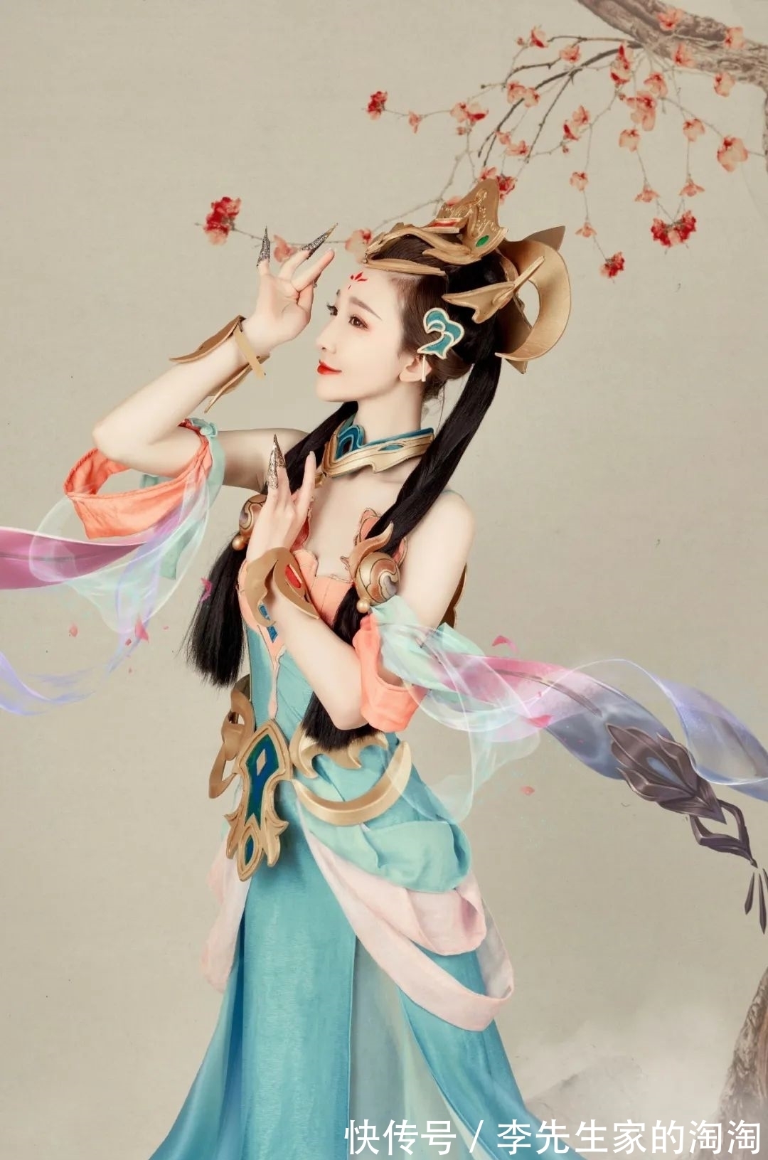 cos:王者荣耀-杨玉环cos正片@盘子女人坊