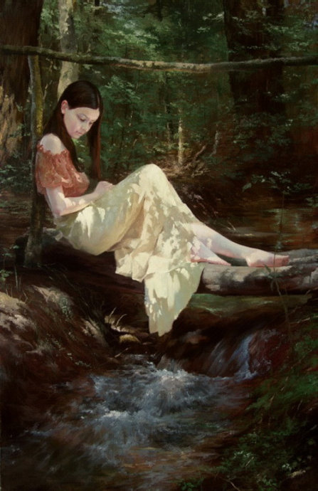 喀拉刨柯#乌克兰画家喀拉刨柯唯美油画,看了真享受!