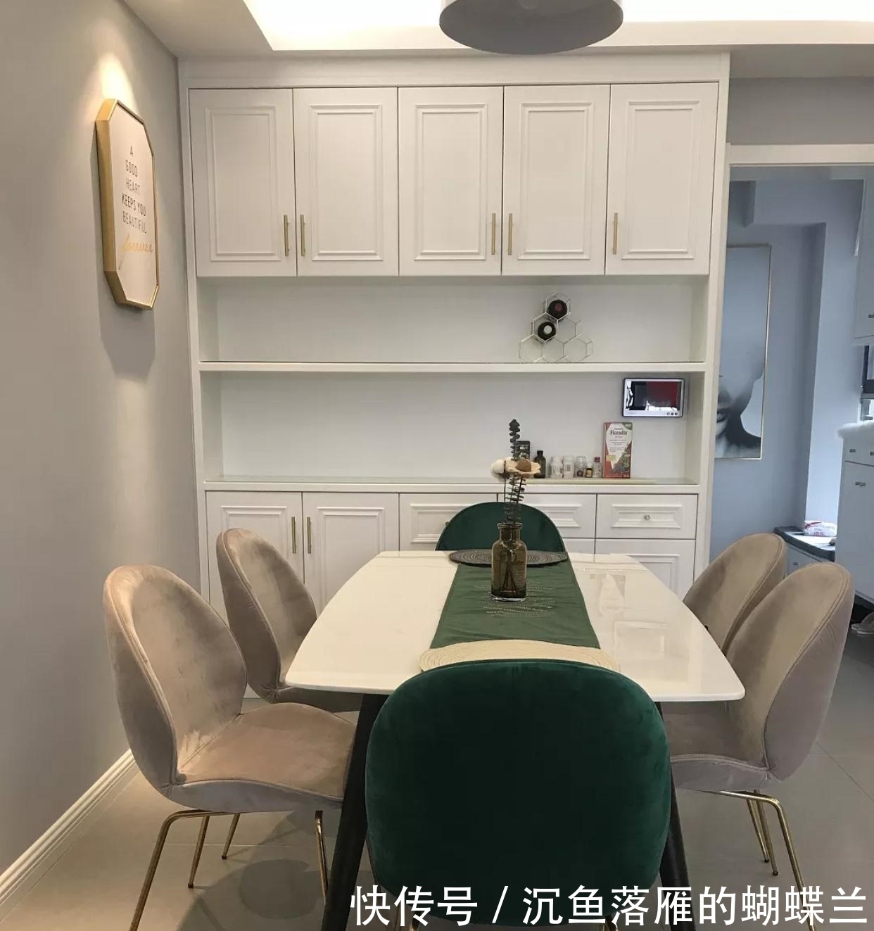 书桌柜|160㎡新房,装修花了38W,全屋简约舒适,电视墙实在喜欢!晒晒