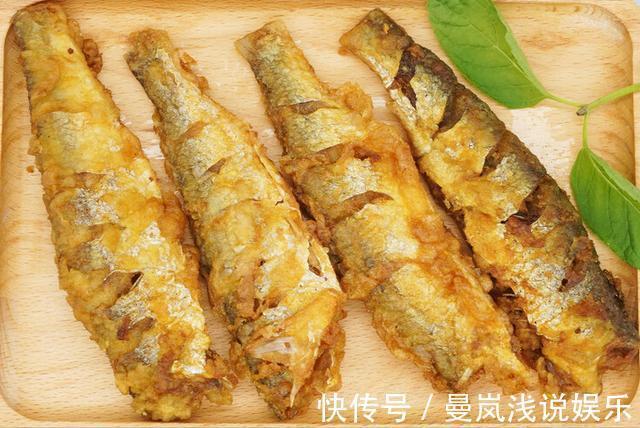 面粉|炸小黄鱼，别只会加面粉，多放这2样，出锅又酥又脆，凉了也不硬