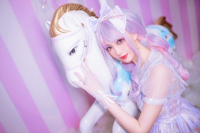 Lolita|Lolita:云阶花园,夏日蜜桃