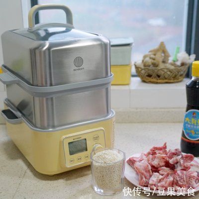 番茄土豆饭|糯米蒸排骨&番茄土豆饭「北鼎蒸炖锅食谱」