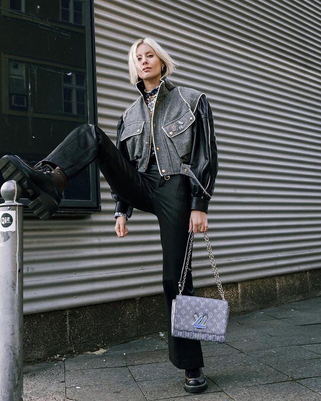 御寒|秋冬穿皮裤才是最时尚的, 抗风御寒不说, 这满满的科技感, 太飒了