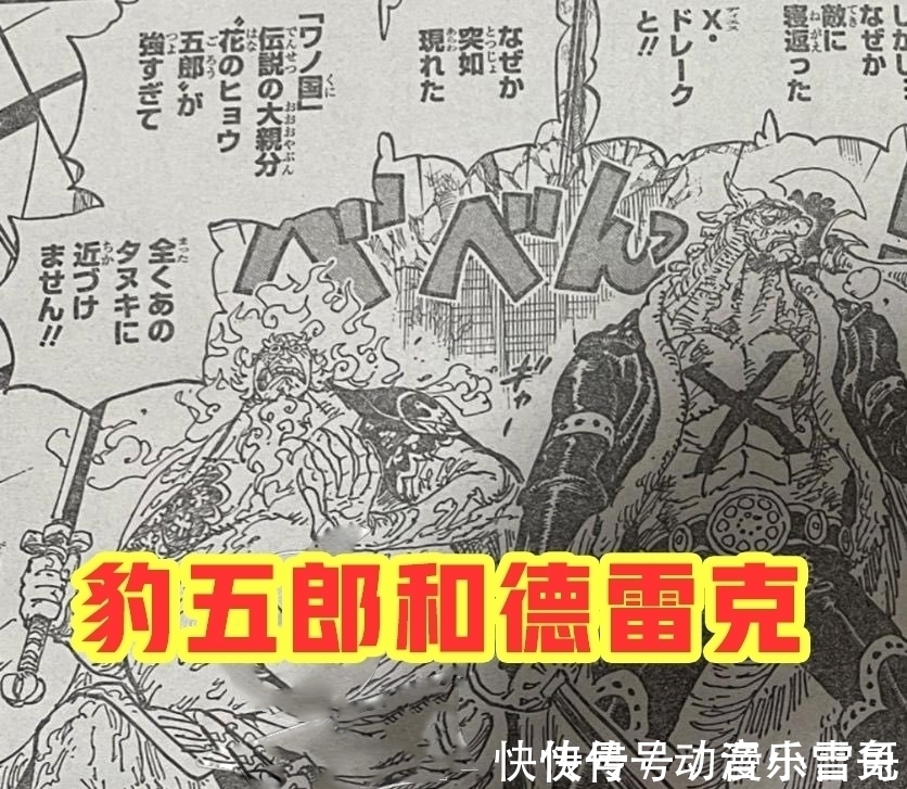 豹五郎|海贼王1006话:小马哥被烬斩落翅膀,豹五郎释放“生命归还”