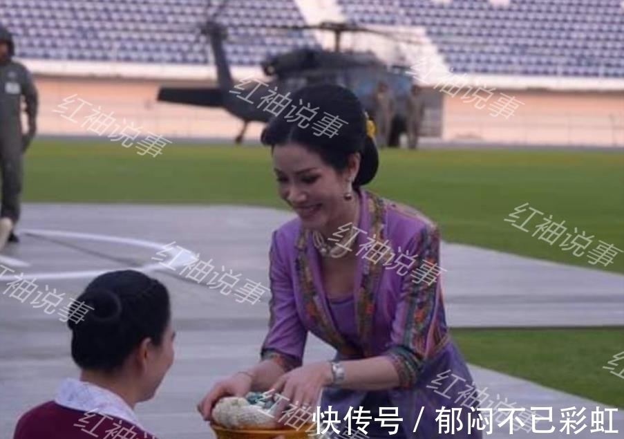 国花$泰王过度宠溺诗妮娜!特许贵妃头上佩戴国花,跟苏提达尊卑颠倒