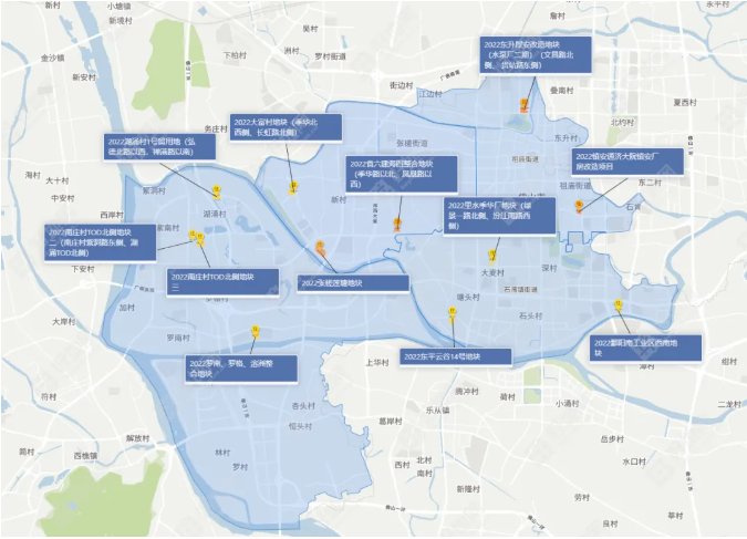 乐居买房讯|佛山禅城2022年拟出让12宗涉宅地，主要分布于南庄、张槎