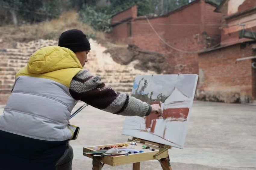 乡村|这个茶马古道上的小乡村，缘何能吸引全国各地的艺术家前来采风