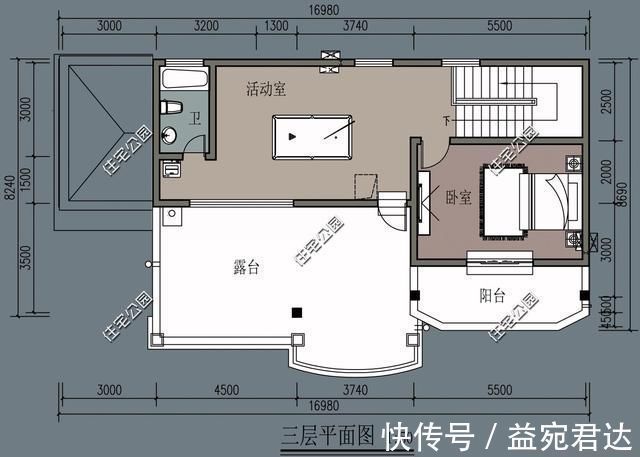 农村|回农村自建房，厕所应不应该设置在卧室内这6套户型给你答案