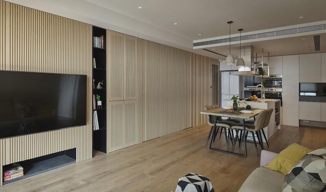 四居室|92.4㎡五口之家,不仅挤出四居室,还有独立衣帽间