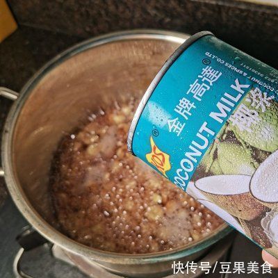 sug吃一次就上瘾的#我为奥运出食力#椰汁玫瑰鲜莲子露