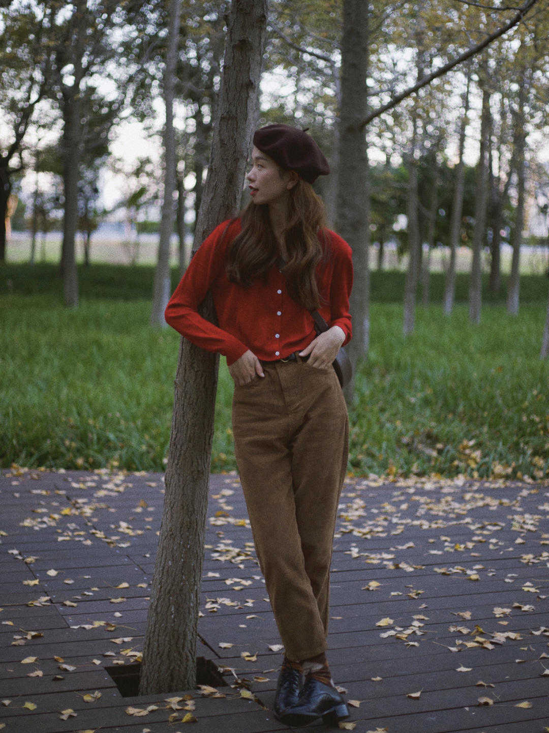 秋冬 混色搭配才是今年最强搭配法则,显白又洋气,黄皮妹子有救了!