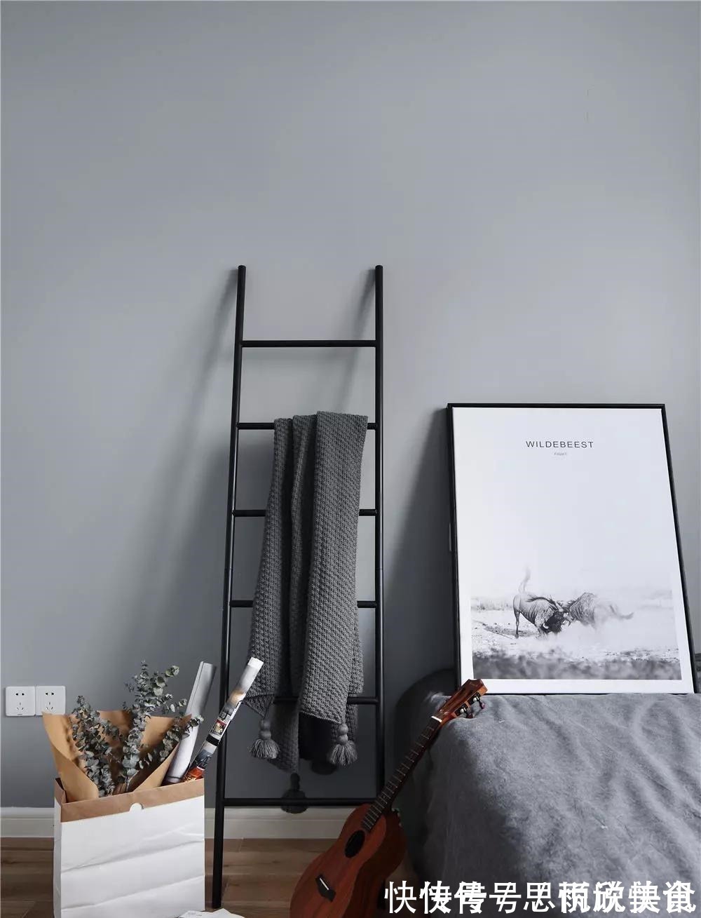 北欧风|127㎡休闲北欧风,卫生间超大的镜面柜,舒适明亮