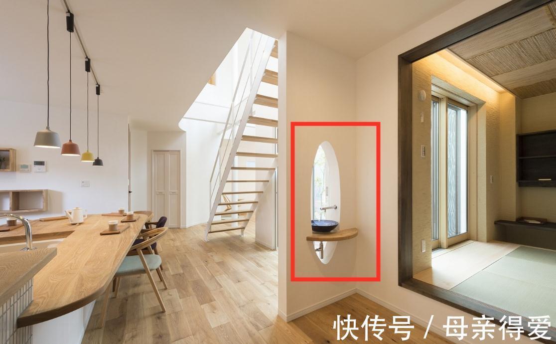 迷你|聪明!墙体开窗洞安装迷你洗手池,实用、满满细节,有心人可以学