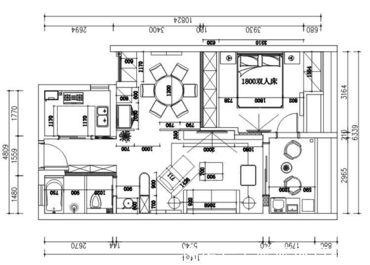隔断|夫妻二人大胆将两室改一室,70平之家也很宽敞,巧妙隔断值得学习