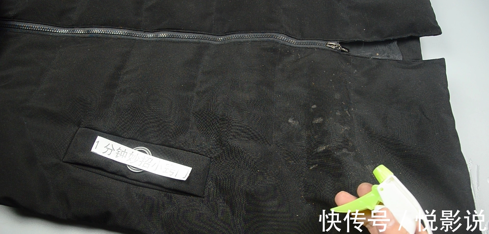 羽绒服别再用水洗，干洗店老板教我诀窍，5分钟洗净，就能马上穿