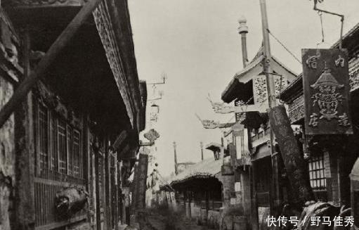 天安门|英国人拍摄下150年前北京城：天安门前拴着马，图5拍卖了16万元！