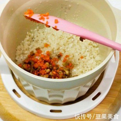 南瓜|南瓜瘦肉焖饭 10+宝宝辅食