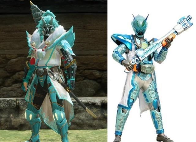 假面骑士|假面骑士：当游戏角色与骑士“撞衫”，可爱的波比变成丑萌村花了