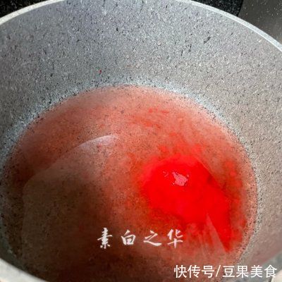 苋菜汁|糖醋胭脂藕 纯净素食