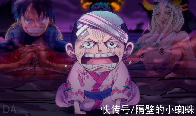 形态|海贼王:粉丝画出“成年桃之助”,人兽形态很帅,相貌却像白胡子