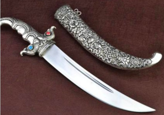 藏刀|中国历史上最著名的三款刀:藏刀、苗刀、唐刀,你最喜欢哪种?