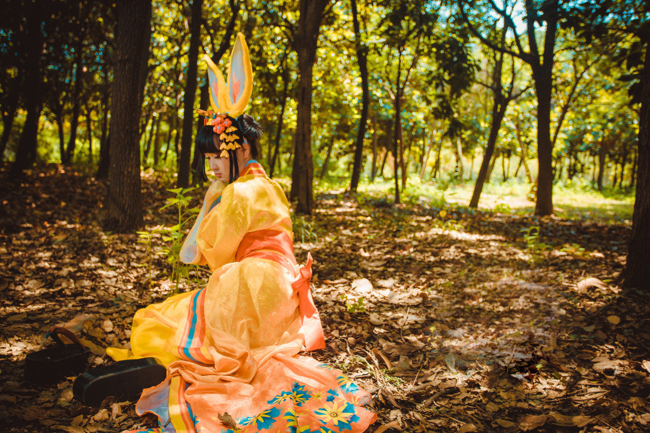 山兔|阴阳师山兔山蛙Cosplay