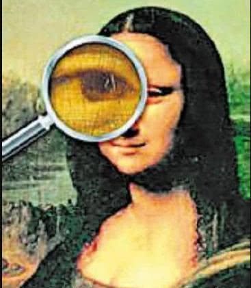 眼睛|蒙娜丽莎眼睛放大40倍后,发现两个字母L和V,代表什么含义