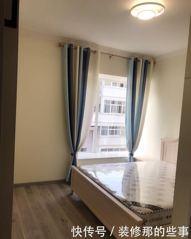 新房|130平新房装修花22万,客厅没阳台但超级漂亮,最满意一屋子窗帘