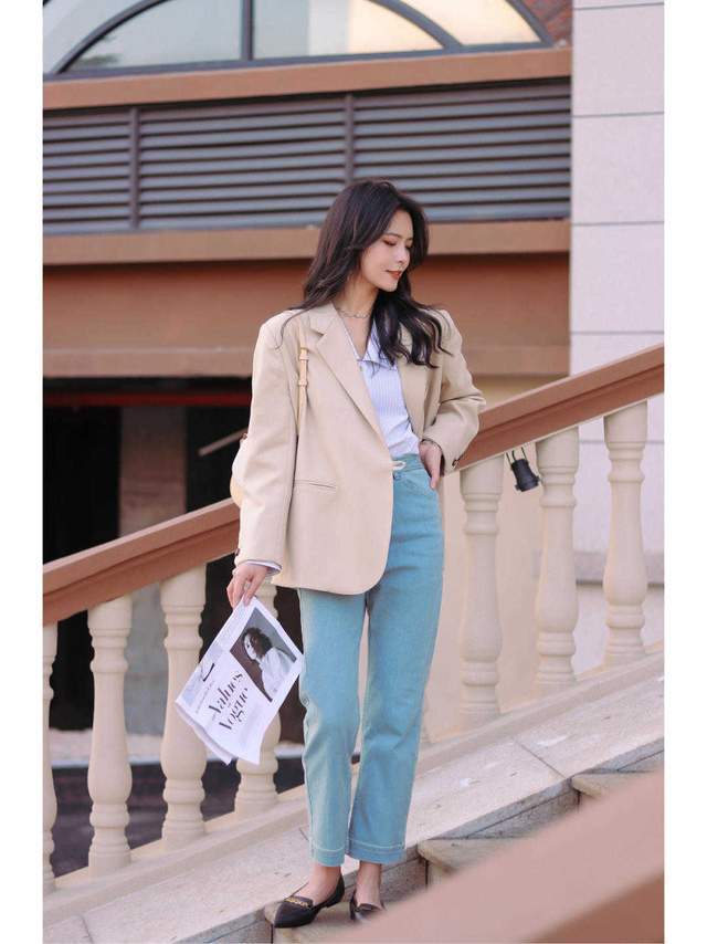 帆布鞋|秋游该这么穿,惊艳所有人,针织开衫搭配半身裙简约洋气,超好看