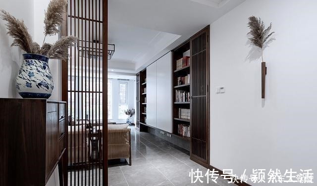 电视墙|有一种美，叫做新中式！145㎡新房打造的极简又高级！爱了！