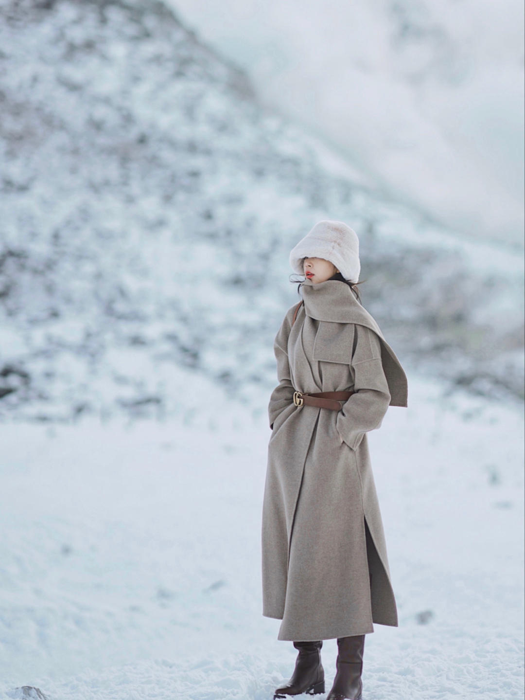 时尚搭配 想要穿出大衣的精髓，就看看三木博主的时尚搭配，保暖洋气又高级