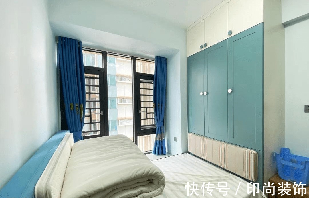 厨房|黄石印尚装饰 ▏爆改98㎡老房,厨房连推两堵墙,客厅是全小区最美的!