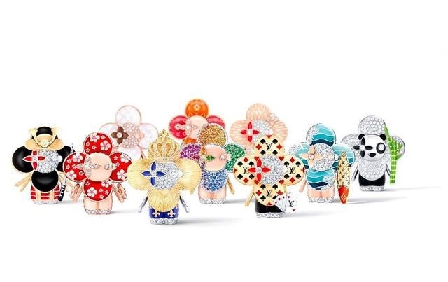 vivi 路易威登全新珠宝吊坠玩偶Vivienne!
