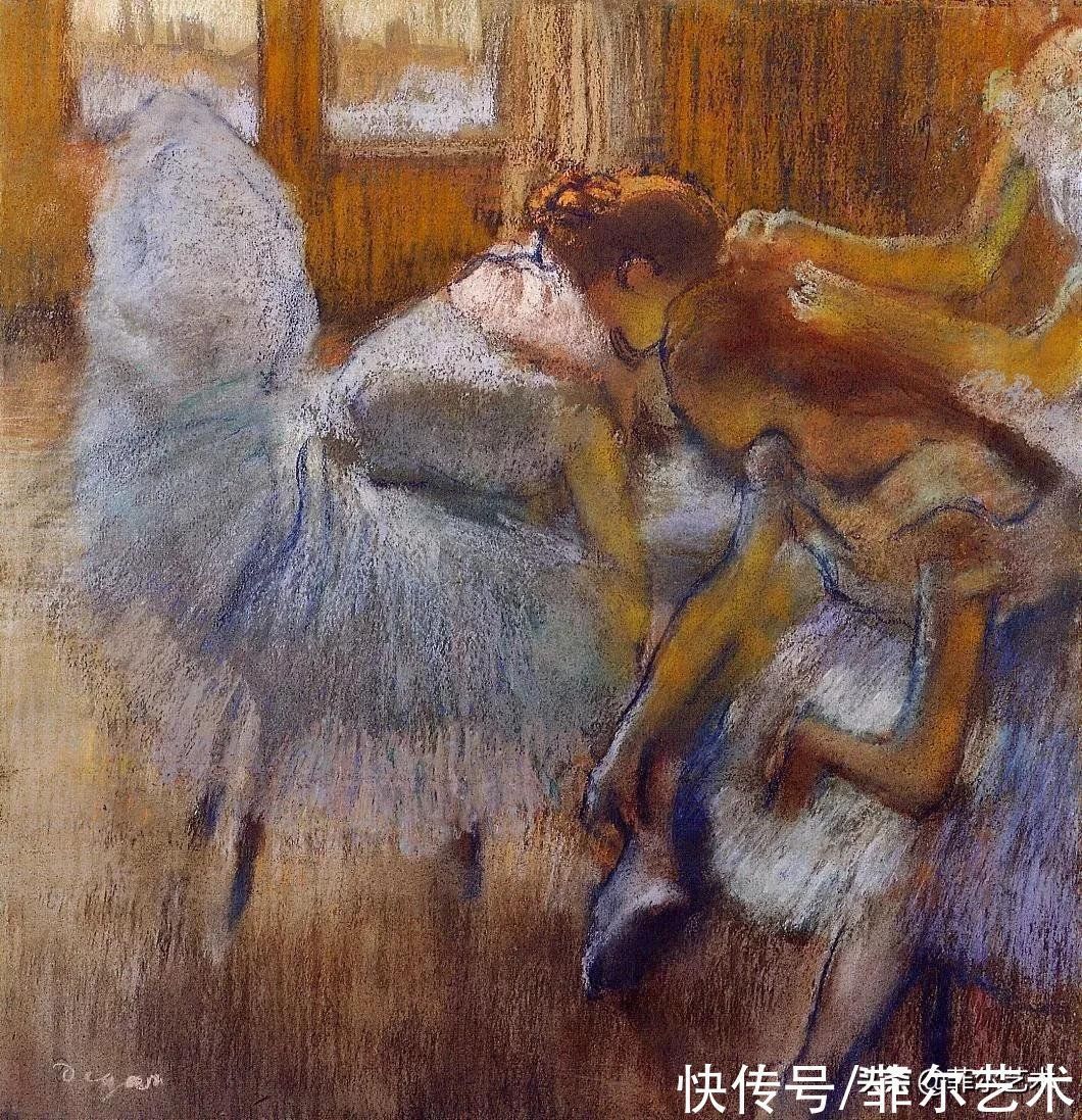法国@法国艺术大师埃德加·德加舞女125幅油画作品,美翻了
