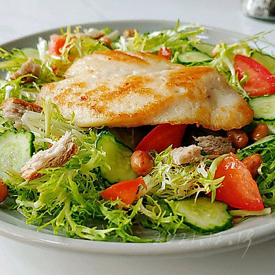 香煎黑椒嫩鸡排