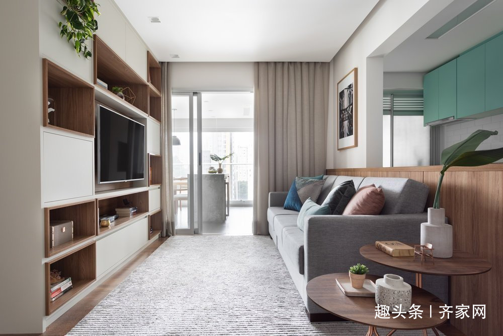 储物空间|80平简约风，经济型小户型，储物空间满足日常收纳！