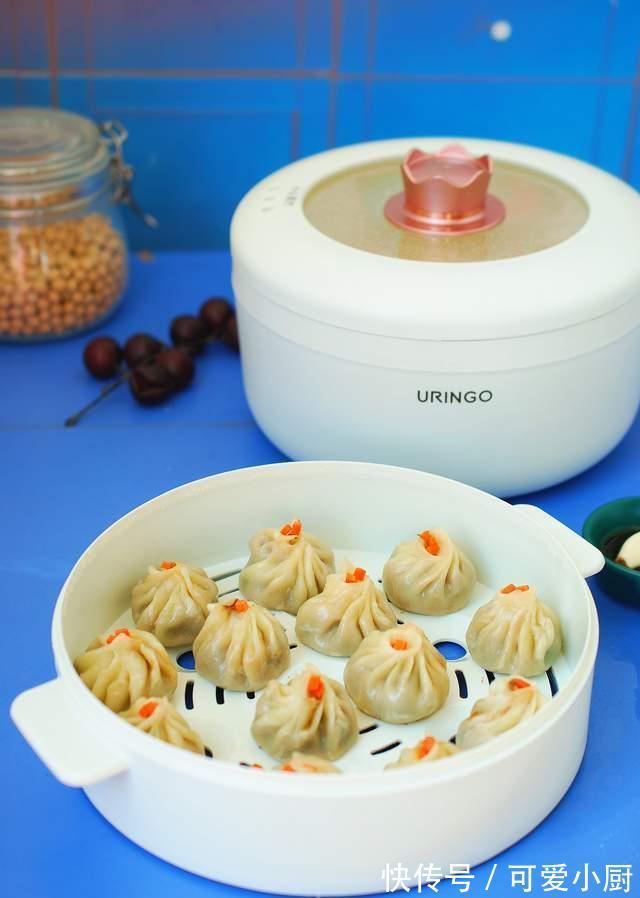 早餐15分钟蒸一锅肉馅小包子，不和面不醒发，打开锅盖真香啊！