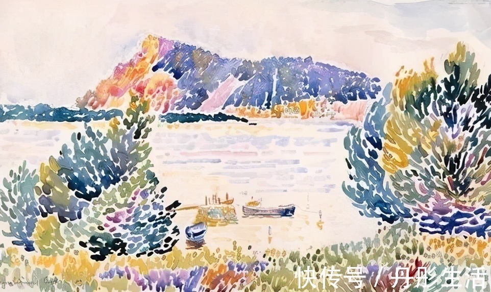 点彩|新印象派中,色调最生动,色阶最耀眼的点彩画家!